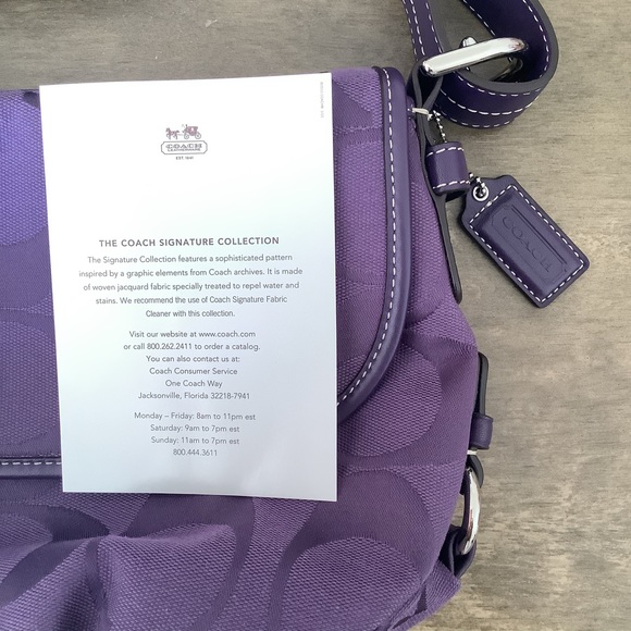 NEW coach shoulder or crossbody bag. - Picture 9 of 10